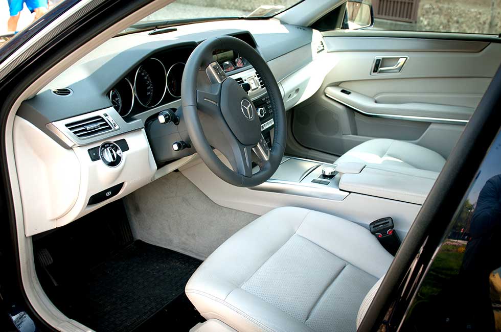 Mercedes Clase E 220 Sport: interior