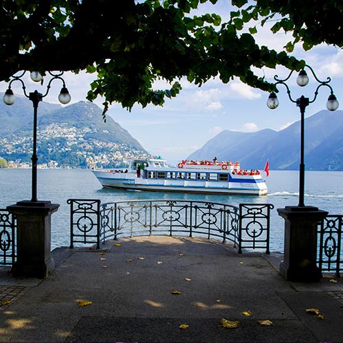 Transporte al casino de Lugano en coches de lujo con chófer Transporte al casino de Lugano
