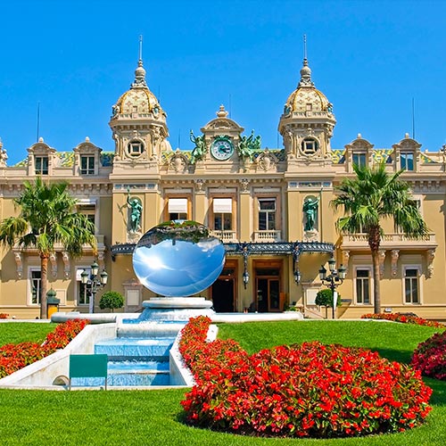 Transporte al casino de Monte-Carlo en coches de lujo con chófer Transporte al casino de Monte-Carlo