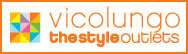 Logotipo naranja de la tienda Vicolungo