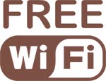 WiFi gratuito a bordo icono WiFi gratuito a bordo icono